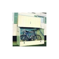 Abri à Vélos En Métal 1750L Anthracite 1,74m² + Kit D'ancrage TRIMETALS -Jardin Extérieur abri a velos en metal 1750l anthracite 174m trimetals 3