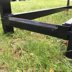 Abri Bûches En Acier Et Polyester 300D Capacité 1m³ Noir - ShelterLogic -Jardin Extérieur abri buches en acier et polyester 300d capacite 1m noir shelterlogic 5