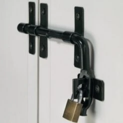 Abri De Jardin 0,93m² En PVC Avec Plancher Evo Tuscany 80 – Garofalo -Jardin Extérieur abri de jardin 093m en pvc avec plancher evo tuscany 80 garofalo 3