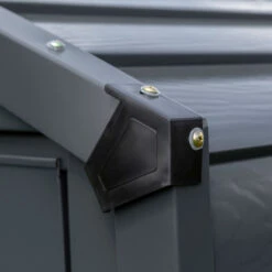 Abri De Jardin 2,4m² Adossé En Acier Galvanisé Anthracite Spacemaker 13 Abri De Jardin 2,4m² Adossé En Acier Galvanisé Anthracite Spacemaker -Jardin Extérieur abri de jardin 24m adosse en acier galvanise anthracite spacemaker 5