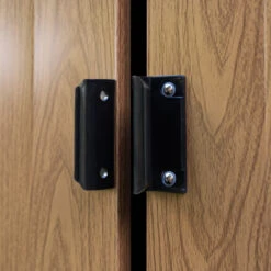 Abri De Jardin 2,93m² Toit Double Pente En Acier Galvanisé Aspect Bois Spacemaker -Jardin Extérieur abri de jardin 293m toit double pente en acier galvanise aspect bois spacemaker 5