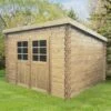 Abri De Jardin Brest 8,88m² En Bois Massif 28mm à Toit Monopente - SOLID 1 Abri De Jardin Brest 8,88m² En Bois Massif 28mm à Toit Monopente - SOLID -Jardin Extérieur abri de jardin brest 888m en bois massif 28mm a toit monopente solid