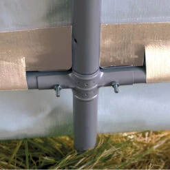 Abri De Jardin Démontable 13m² En Acier Et Polyéthylène Gris – Shelter Logic -Jardin Extérieur abri de jardin demontable 13m en acier et polyethylene gris shelter logic 4