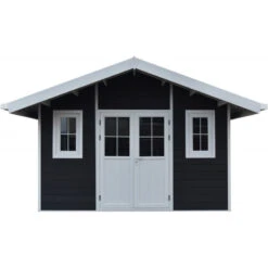 Abri De Jardin En Bois Composite 28mm Anthracite 14,75m² PREMIUM - Woodlife Garden 12 Abri De Jardin En Bois Composite 28mm Anthracite 14,75m² PREMIUM - Woodlife Garden -Jardin Extérieur abri de jardin en bois composite 28mm anthracite 1475m premium woodlife garden 4