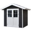 Abri De Jardin En Bois Composite 28mm Anthracite 4,77m² PREMIUM - Woodlife Garden -Jardin Extérieur abri de jardin en bois composite 28mm anthracite 477m premium woodlife garden
