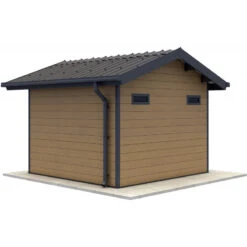 Abri De Jardin En Bois Composite 28mm Aspect Bois 7,78m² PREMIUM - Woodlife Garden 11 Abri De Jardin En Bois Composite 28mm Aspect Bois 7,78m² PREMIUM - Woodlife Garden -Jardin Extérieur abri de jardin en bois composite 28mm aspect bois 778m premium woodlife garden 3