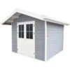 Abri De Jardin En Bois Composite 28mm Gris Clair 7,78m² PREMIUM - Woodlife Garden -Jardin Extérieur abri de jardin en bois composite 28mm gris clair 778m premium woodlife garden