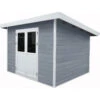 Abri De Jardin En Bois Composite 28mm Gris Clair 9m² PREMIUM Toit Plat - Woodlife Garden 1 Abri De Jardin En Bois Composite 28mm Gris Clair 9m² PREMIUM Toit Plat - Woodlife Garden -Jardin Extérieur abri de jardin en bois composite 28mm gris clair 9m premium toit plat woodlife garden