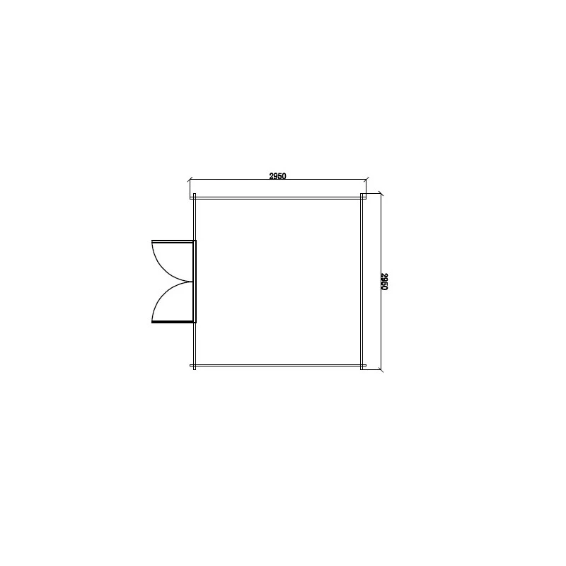 Abri De Jardin En Bois Composite 28mm Gris Foncé 9m² Double Porte Alu Et Double Vitrage - Woodlife Garden 8 Abri De Jardin En Bois Composite 28mm Gris Foncé 9m² Double Porte Alu Et Double Vitrage - Woodlife Garden – Image 6