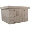 Abri De Jardin En Bois Massif 11,36m² Monopente – Madriers 28mm – Toiture En Bac Acier – Habrita 1 Abri De Jardin En Bois Massif 11,36m² Monopente – Madriers 28mm – Toiture En Bac Acier – Habrita -Jardin Extérieur abri de jardin en bois massif 1136m monopente madriers 28mm toiture en bac acier habrita