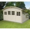 Abri De Jardin En Bois Massif 28mm 11,56m² Toit Berceau SOLID 2 Abri De Jardin En Bois Massif 28mm 11,56m² Toit Berceau SOLID -Jardin Extérieur abri de jardin en bois massif 28mm 1156m toit berceau solid