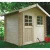 Abri De Jardin En Bois Massif 28mm Laval Porte Simple 4,71m² SOLID -Jardin Extérieur abri de jardin en bois massif 28mm laval porte simple 471m solid