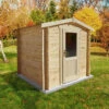 Abri De Jardin En Bois Massif 4m² PRIMO - Madriers 28mm Gardy Shelter -Jardin Extérieur abri de jardin en bois massif 4m primo madriers 28mm gardy shelter