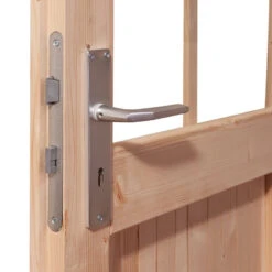 Abri De Jardin En Bois Massif 5,62m² Bastrup 2 Avec Appentis 300cm Et Paroi Arrière – Karibu -Jardin Extérieur abri de jardin en bois massif 562m bastrup 2 avec appentis 300cm et paroi arriere woodfeeling 5