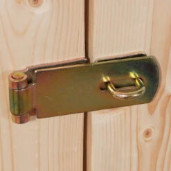 Abri De Jardin En Bois Massif 6,55m² Kerko 4 Avec Appentis 240cm Et Paroi Arrière – Karibu -Jardin Extérieur abri de jardin en bois massif 655m kerko 4 avec appentis 240cm et paroi arriere woodfeeling 5