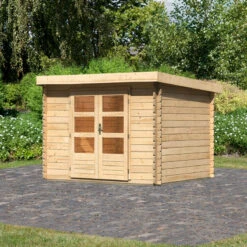 Abri De Jardin En Bois Massif 7,04m² Bastrup 3 – Karibu