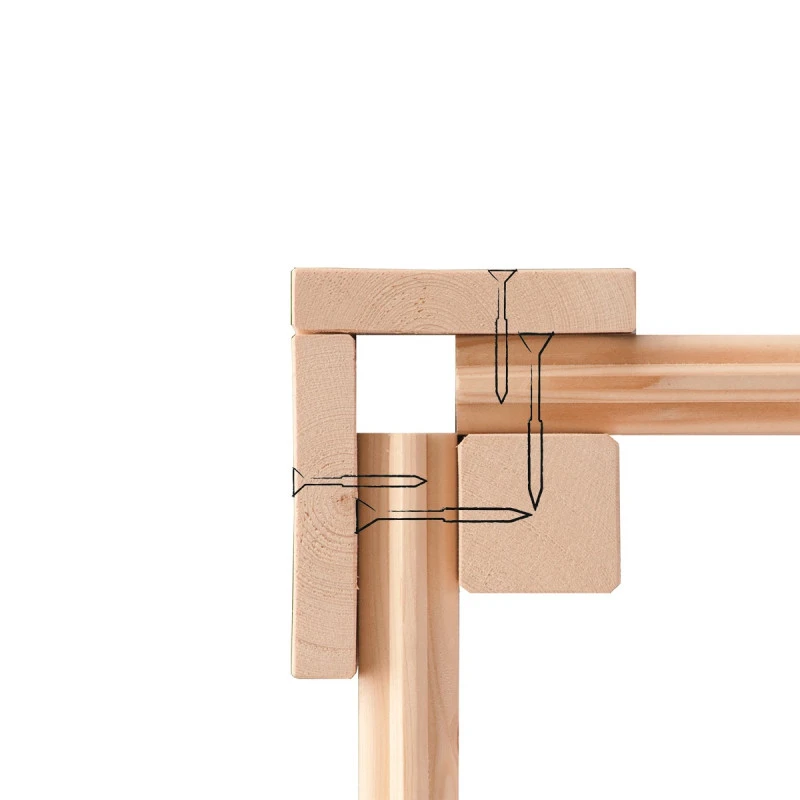 Abri De Jardin En Bois Massif Gris Terre 8,88m² Kastorf 7 Avec Appentis 320cm Et Paroi Arrière Et Latérale – Karibu 8 Abri De Jardin En Bois Massif Gris Terre 8,88m² Kastorf 7 Avec Appentis 320cm Et Paroi Arrière Et Latérale – Karibu – Image 6