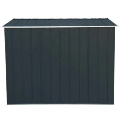 Abri De Jardin En Métal Anthracite 6,34m² - DURAMAX + Kit D'ancrage -Jardin Extérieur abri de jardin en metal anthracite 634m duramax kit d ancrage 4