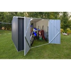 Abri De Jardin En Métal Colorbond Gris Ardoise 11,25m² EASYSHED -Jardin Extérieur abri de jardin en metal colorbond gris ardoise 1125m easyshed 3