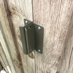 Abri De Jardin En Métal Imitation Bois 7,80m² - DURAMAX + Kit D'ancrage -Jardin Extérieur abri de jardin en metal imitation bois 775m duramax 4