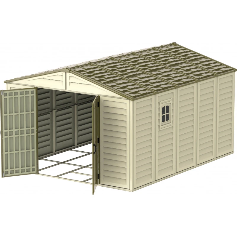 Abri De Jardin En PVC WoodStyle Premium 13,12m² Duramax 6 Abri De Jardin En PVC WoodStyle Premium 13,12m² Duramax – Image 4