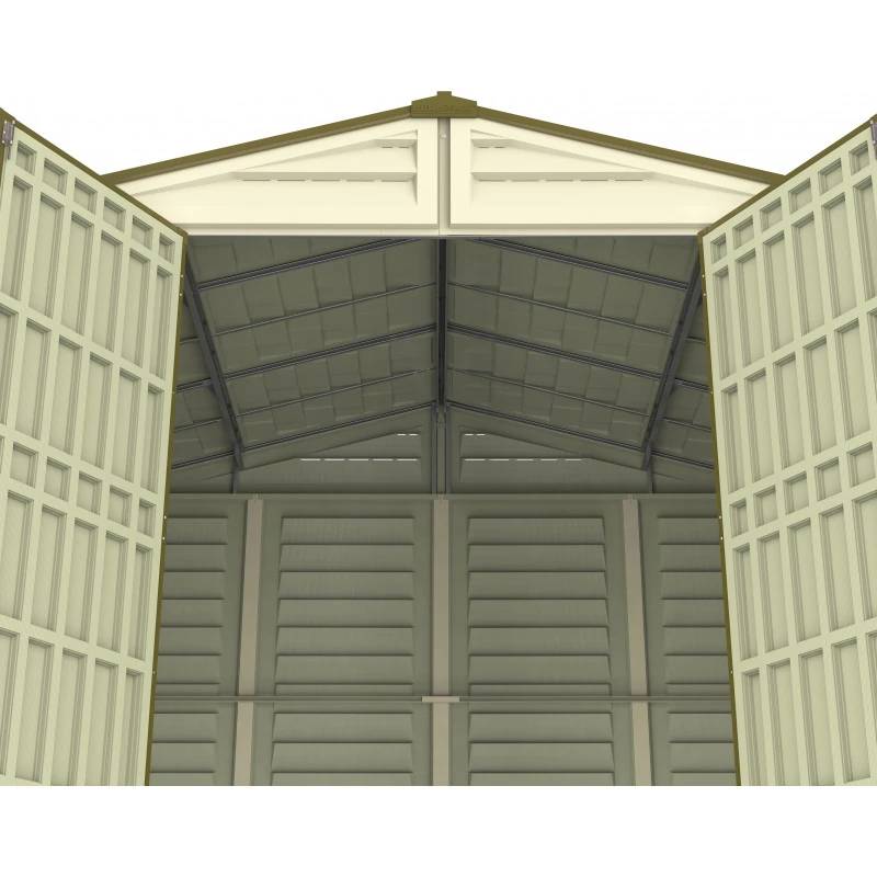 Abri De Jardin En PVC WoodStyle Premium 13,12m² Duramax 8 Abri De Jardin En PVC WoodStyle Premium 13,12m² Duramax – Image 6