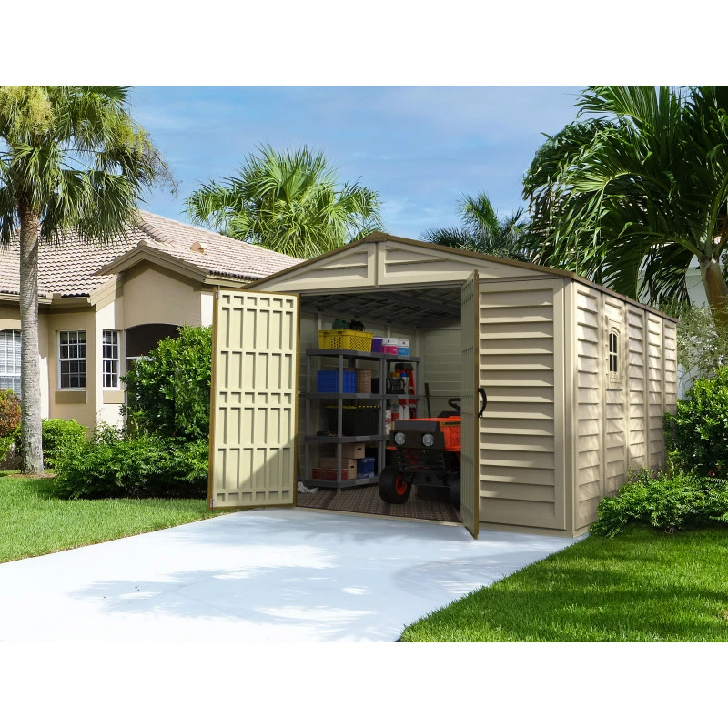 Abri De Jardin En PVC WoodStyle Premium 13,12m² Duramax 3 Abri De Jardin En PVC WoodStyle Premium 13,12m² Duramax