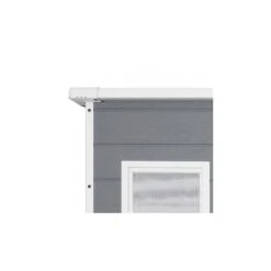 Abri De Jardin En Résine 2,06m² Monopente + Plancher Gris Keter -Jardin Extérieur abri de jardin en resine 206m monopente plancher gris keter 5