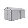 Abri De Jardin En Résine Gris 11m² + Kit De Fondation - JOBU 1 Abri De Jardin En Résine Gris 11m² + Kit De Fondation - JOBU -Jardin Extérieur abri de jardin en resine gris 11m kit de fondation jobu