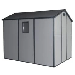 Abri De Jardin En Résine Gris 5,32m² + Kit De Fondation - JOBU 13 Abri De Jardin En Résine Gris 5,32m² + Kit De Fondation - JOBU -Jardin Extérieur abri de jardin en resine gris 532m kit de fondation jobu 5