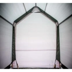 Abri De Jardin En Toile Renforcée Verte Toit 2 Pentes 13,30m² HABRITA -Jardin Extérieur abri de jardin en toile renforcee verte toit 2 pentes 1330m habrita 4