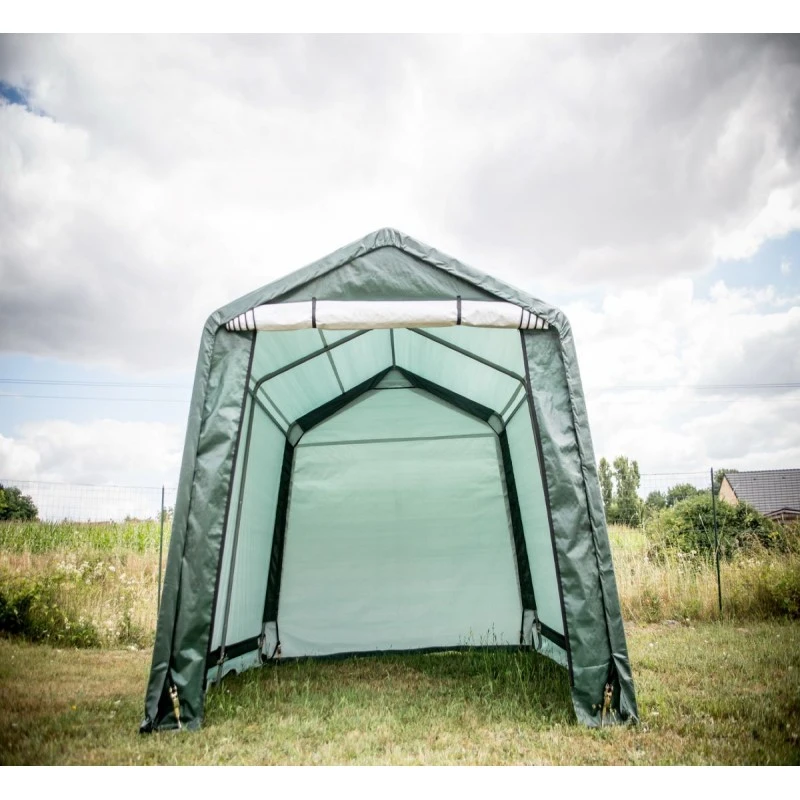 Abri De Jardin En Toile Renforcée Verte Toit 2 Pentes 9,30m² HABRITA 5 Abri De Jardin En Toile Renforcée Verte Toit 2 Pentes 9,30m² HABRITA – Image 3