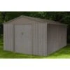 Abri De Jardin Métal 13,51m² Imitation Bois Vieilli -Jardin Extérieur abri de jardin metal 1351m imitation bois vieilli