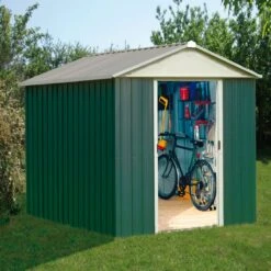 Abri De Jardin Métal Vert 2,77m² + Kit D'ancrage Inclus - YARDMASTER 12 Abri De Jardin Métal Vert 2,77m² + Kit D'ancrage Inclus - YARDMASTER -Jardin Extérieur abri de jardin metal vert 277m kit d ancrage inclus yardmaster 4