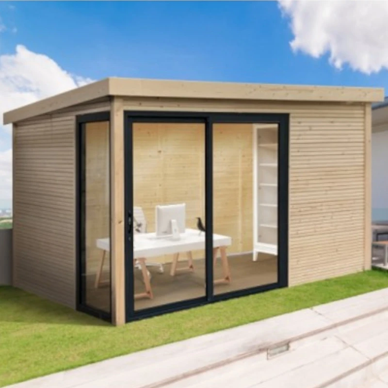 Abri De Jardin Seda 9,22m² En Bois Massif 28mm Avec Double Porte Vitrée - SOLID 3 Abri De Jardin Seda 9,22m² En Bois Massif 28mm Avec Double Porte Vitrée - SOLID
