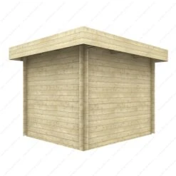 Abri En Bois Massif 7,5m² MODERNE - Madriers 40mm Gardy Shelter -Jardin Extérieur abri en bois massif 75m moderne madriers 40mm gardy shelter 4