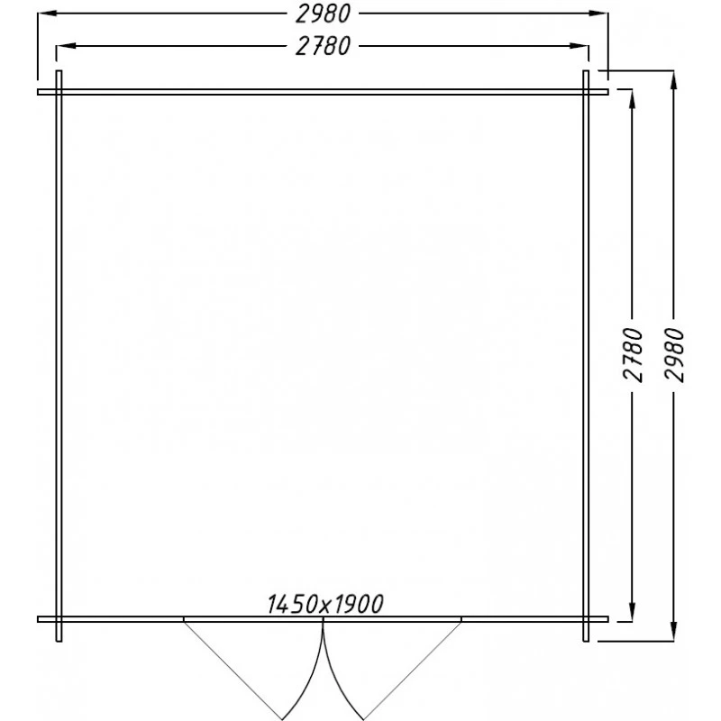 Abri En Bois Massif 9m² PLUS 28mm Traité Teinté Marron Gardy Shelter 6 Abri En Bois Massif 9m² PLUS 28mm Traité Teinté Marron Gardy Shelter – Image 4