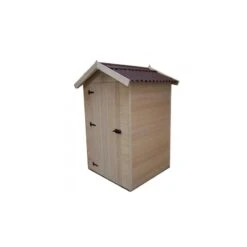 Abri En Bois Massif Certifié 2,03m² - Panneaux 16mm + Plancher -Jardin Extérieur abri en bois massif certifie 203m panneaux 16mm plancher 2