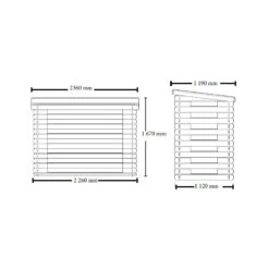 Abri Range-bûches 4 Stères Madriers Massif 20mm Certifié 8 Abri Range-bûches 4 Stères Madriers Massif 20mm Certifié -Jardin Extérieur abri range buches 4 steres madriers massif 20mm certifie 2