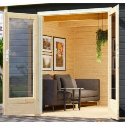 Abri Toit Plat 9,55m² Bois Massif Gris Terre 40mm Radeburg 1 – Karibu 13 Abri Toit Plat 9,55m² Bois Massif Gris Terre 40mm Radeburg 1 – Karibu -Jardin Extérieur abri toit plat 955m bois massif gris terre 40mm radeburg 1 karibu 5