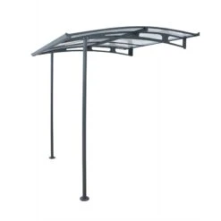 Auvent Marquise En Acrylique Transparent Vega™ 2000 – Palram - Canopia -Jardin Extérieur auvent marquise en acrylique transparent vega 2000 palram 5