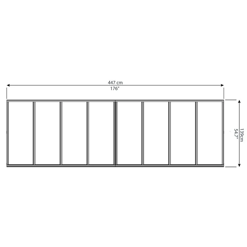 Auvent Marquise En Acrylique 3 Mm Bordeaux™ 4460 – Palram - Canopia 5 Auvent Marquise En Acrylique 3 Mm Bordeaux™ 4460 – Palram - Canopia – Image 3
