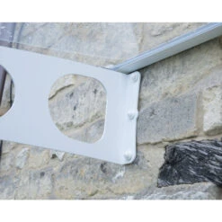 Auvent Marquise En Acrylique 3mm Bordeaux™ 6690 – Palram - Canopia -Jardin Extérieur auvent marquise en polycarbonate 3mm bordeaux 6690 palram 5