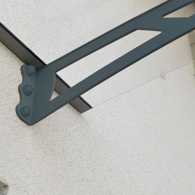 Auvent Marquise Transparent AQUILA™ 3000 - Palram - Canopia 8 Auvent Marquise Transparent AQUILA™ 3000 - Palram - Canopia – Image 6