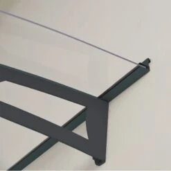 Auvent Marquise Transparent AQUILA™ 4100 - Palram - Canopia -Jardin Extérieur auvent marquise transparent aquila 4100 palram 5