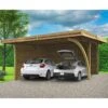 Carport Configuré 6x5x2,5m En Bois Traité Autoclave - SOLID 1 Carport Configuré 6x5x2,5m En Bois Traité Autoclave - SOLID -Jardin Extérieur carport configure 6x5x25m en bois traite autoclave solid