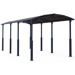 Carport En Alu Gris Et Polycarbonate 1 Voiture 31m² Arcadia Alpine 8500 - Canopia 12 Carport En Alu Gris Et Polycarbonate 1 Voiture 31m² Arcadia Alpine 8500 - Canopia -Jardin Extérieur carport en alu gris et polycarbonate 1 voiture 31m arcadia alpine 8500 canopia 4