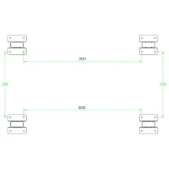 Carport En Aluminium Anthracite 3x3,63m Et Polycarbonate 6mm X-METAL -Jardin Extérieur carport en aluminium anthracite 3x363m et polycarbonate 6mm x metal 5