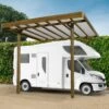 Carport Modulable Camping Car 4x5x4m En Bois Traité Autoclave - SOLID 1 Carport Modulable Camping Car 4x5x4m En Bois Traité Autoclave - SOLID -Jardin Extérieur carport modulable camping car 4x5x4m en bois traite autoclave solid
