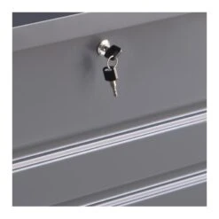 Coffre De Rangement En Métal Anthracite 570L Avec Plancher X-METAL -Jardin Extérieur coffre de rangement en metal anthracite 650l avec plancher x metal 3